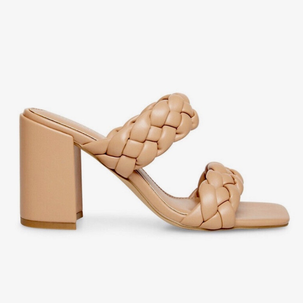 Madden Girl Braided Block Heel